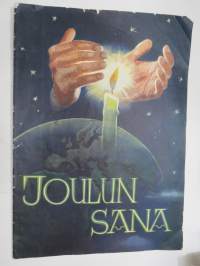 Joulun Sana 1951 Kansan Raamattuseura ry -joululehti / christmas publication