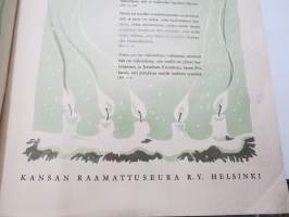 Joulun Sana 1951 Kansan Raamattuseura ry -joululehti / christmas publication