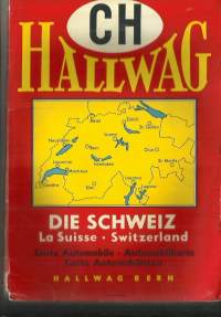 Sveitsi, Hallwag 1957 kartta