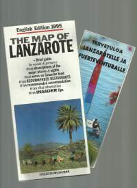 Lanzarotte 1995   kartta  2 kpl