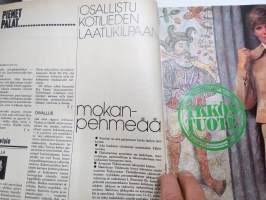 Kotiliesi 1976 nr 6, 15.3.1976, Turun vaatteet ja aatteet - Turku-erikoisnumero, Onko vaimo vaikuttaja, Varo palavaa tekstiiliä, Suomalaiselämää Keniassa, ym.