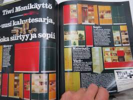 Kotiliesi 1976 nr 6, 15.3.1976, Turun vaatteet ja aatteet - Turku-erikoisnumero, Onko vaimo vaikuttaja, Varo palavaa tekstiiliä, Suomalaiselämää Keniassa, ym.