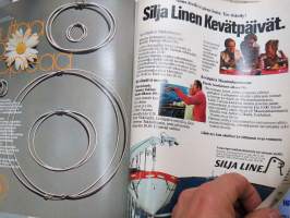 Kotiliesi 1976 nr 6, 15.3.1976, Turun vaatteet ja aatteet - Turku-erikoisnumero, Onko vaimo vaikuttaja, Varo palavaa tekstiiliä, Suomalaiselämää Keniassa, ym.