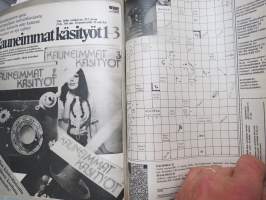Kotiliesi 1976 nr 6, 15.3.1976, Turun vaatteet ja aatteet - Turku-erikoisnumero, Onko vaimo vaikuttaja, Varo palavaa tekstiiliä, Suomalaiselämää Keniassa, ym.