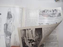 Suomen Siivet 1972 nr 4-5 - Ilmailuhistoriallinen lehti, Hurricanen historiaa osa 2. Savrov S-2, Hispano Ripon, Airspeed Envoy, Sotalentoja Heinkel vesikoneella, ym.