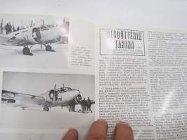 Suomen Siivet 1972 nr 4-5 - Ilmailuhistoriallinen lehti, Hurricanen historiaa osa 2. Savrov S-2, Hispano Ripon, Airspeed Envoy, Sotalentoja Heinkel vesikoneella, ym.