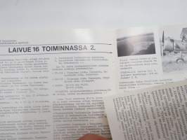 Suomen Siivet 1972 nr 3 - Ilmailuhistoriallinen lehti, Osasto Räty Hurricane-hävittäjiä hakemassa osa 3., Polikarpov I-16, Laivue 16 osa 2., Ripon jatkosodassa ym.
