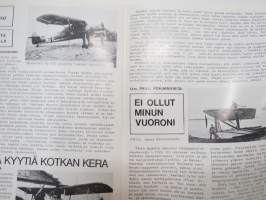 Suomen Siivet 1972 nr 3 - Ilmailuhistoriallinen lehti, Osasto Räty Hurricane-hävittäjiä hakemassa osa 3., Polikarpov I-16, Laivue 16 osa 2., Ripon jatkosodassa ym.