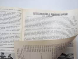 Suomen Siivet 1971 nr 1 - Ilmailuhistoriallinen lehti, Brewster osa 2, Caudron G-3 &quot;Tutankhamon&quot;, Suomenikielinen ilmailuaiheinen kirjallisuus osa 2. ym.