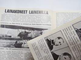 Suomen Siivet 1971 nr 3 - Ilmailuhistoriallinen lehti, Ilmavoimien lainakoneet, Eino Luukkanen jäämistö antikvariaatissa, Erään lentäjän kohtalo - J.W. Peltoniemi ym