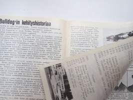 Suomen Siivet 1971 nr 2 - Ilmailuhistoriallinen lehti, Bulldog-kehityshistoriaa, Hävittäjä BU-59, Polikarpov R-5, Perinnekoneen enstisöintityöstä, ym.