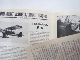 Suomen Siivet 1971 nr 2 - Ilmailuhistoriallinen lehti, Bulldog-kehityshistoriaa, Hävittäjä BU-59, Polikarpov R-5, Perinnekoneen enstisöintityöstä, ym.