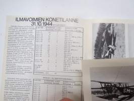 Suomen Siivet 1971 nr 5 - Ilmailuhistoriallinen lehti, Wihuri Lentohuolto 20-vuotias, Georges Levy R, Mersuja hoitamassa, Eino Luukkanen valokuva-albumista, ym.