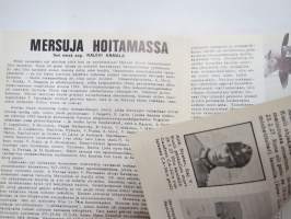 Suomen Siivet 1971 nr 5 - Ilmailuhistoriallinen lehti, Wihuri Lentohuolto 20-vuotias, Georges Levy R, Mersuja hoitamassa, Eino Luukkanen valokuva-albumista, ym.