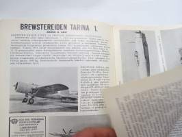 Suomen Siivet 1970 nr 4 - Ilmailuhistoriallinen lehti, Fiat G.50 sivuperäsimiä, Brewster tarina 1. Stieglitz SZ-21 kirjavat vaiheet, Pe-2, Suomen ilmailuaiheinen...