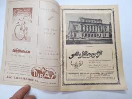 Åbo Svenska Teater spelåret 1951-1952, &quot;Gå i kloster, Ofelia&quot;, Program -käsiohjelma / theatre program