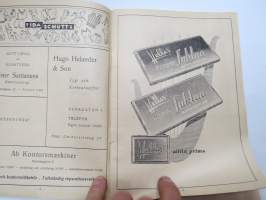 Åbo Svenska Teater spelåret 1951-1952, &quot;Gå i kloster, Ofelia&quot;, Program -käsiohjelma / theatre program
