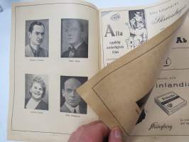 Åbo Svenska Teater spelåret 1951-1952, &quot;Gå i kloster, Ofelia&quot;, Program -käsiohjelma / theatre program