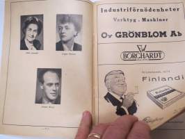 Åbo Svenska Teater spelåret 1951-1952, &quot;Gå i kloster, Ofelia&quot;, Program -käsiohjelma / theatre program