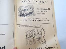 Åbo Svenska Teater spelåret 1951-1952, &quot;Gå i kloster, Ofelia&quot;, Program -käsiohjelma / theatre program