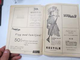 Åbo Svenska Teater spelåret 1951-1952, &quot;Gå i kloster, Ofelia&quot;, Program -käsiohjelma / theatre program