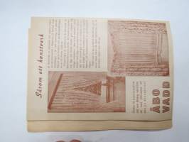 Åbo Svenska Teater spelåret 1951-1952, &quot;Gå i kloster, Ofelia&quot;, Program -käsiohjelma / theatre program
