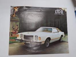 Ford LTD II 1979 -myyntiesite / sales brochure