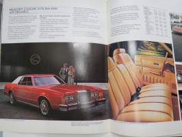 Mercury Cougar 1979 -myyntiesite / sales brochure