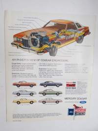 Mercury Cougar 1979 -myyntiesite / sales brochure