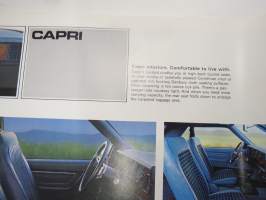 Mercury Capri 1979 -myyntiesite / sales brochure