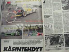 Vauhdin maailma 1990 nr 1 -mm. Formula kausi mitä on tulossa, Opel Omega, Toyota Lexus, Renault 19, Paris-Dakar kalustoa, Truck EM, Drag MM finaali, Lancia