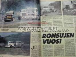 Vauhdin maailma 1990 nr 1 -mm. Formula kausi mitä on tulossa, Opel Omega, Toyota Lexus, Renault 19, Paris-Dakar kalustoa, Truck EM, Drag MM finaali, Lancia