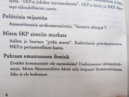 Oliko SKP &quot;Viides kolonna&quot;?