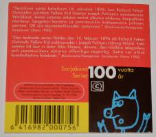 Postimerkkivihko sarjakuva 100 vuotta