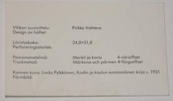 Postimerkkivihko Martta Wendelin 1893-1986