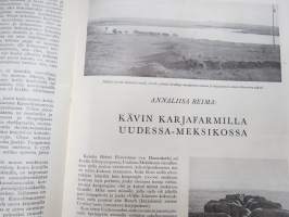 Nuorisoseuraväen Joulu 1955 -joululehti, Itsekasvatuksen päämäärä, Santeri Alkio, Kanteleensoittaja Kreeta Haapasalo, Suur-Suvipäivien kansantanhuja -värikuva, ym.