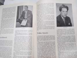 Nuorisoseuraväen Joulu 1955 -joululehti, Itsekasvatuksen päämäärä, Santeri Alkio, Kanteleensoittaja Kreeta Haapasalo, Suur-Suvipäivien kansantanhuja -värikuva, ym.