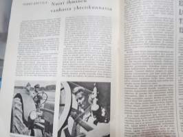Nuorisoseuraväen Joulu 1955 -joululehti, Itsekasvatuksen päämäärä, Santeri Alkio, Kanteleensoittaja Kreeta Haapasalo, Suur-Suvipäivien kansantanhuja -värikuva, ym.