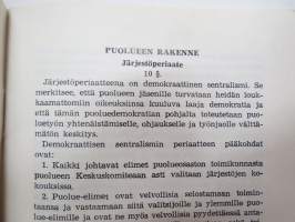 Suomen Kommunistisen Puolueen säännöt 1957