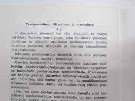 Suomen Kommunistisen Puolueen säännöt 1957