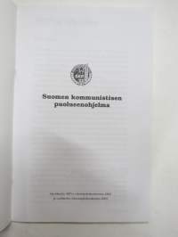 Suomen Kommunistisen Puolueen SKP ohjelma 2007