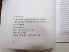 Suomen Kommunistisen Puolueen SKP ohjelma 2007