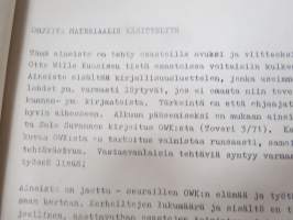 Suuri suomalainen internationalisti Otto Wille Kuusinen - Eteenpäin SKP:n johdolla Otto Wille Kuusisen viitoitttamaa tietä! -pioneerijulkaisu