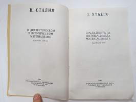 Dialektisesta ja historiallisesta materialismista