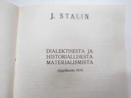 Dialektisesta ja historiallisesta materialismista