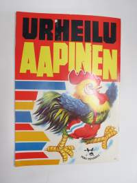 Urheilu Aapinen, kuvituksena mm. Lasse Viren