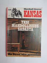 Kansas nr 37 - Yksi mahdollisuus sadasta -lännenlehti