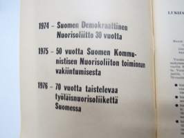 Vallankumouksellinen nuorisoliike Suomessa - sosialistinen Nuorisoliitto, historiaa ja nykypäivää äärivasemmistolaisesta näkökulmasta