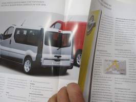 Opel Vivaro -myyntiesite / sales brochure
