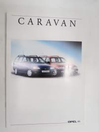 Opel Astra / Omega Caravan 1992 -myyntiesite / sales brochure